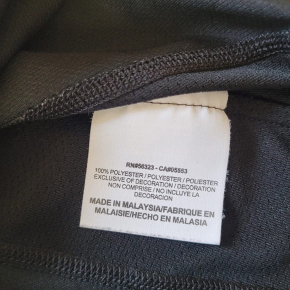 Nike Dri-Fit Black Short Sleeve Running Activewear Top Size Women's Small - Picture 9 of 9